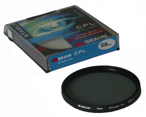 Filtr CPL BRAUN Starline 77mm